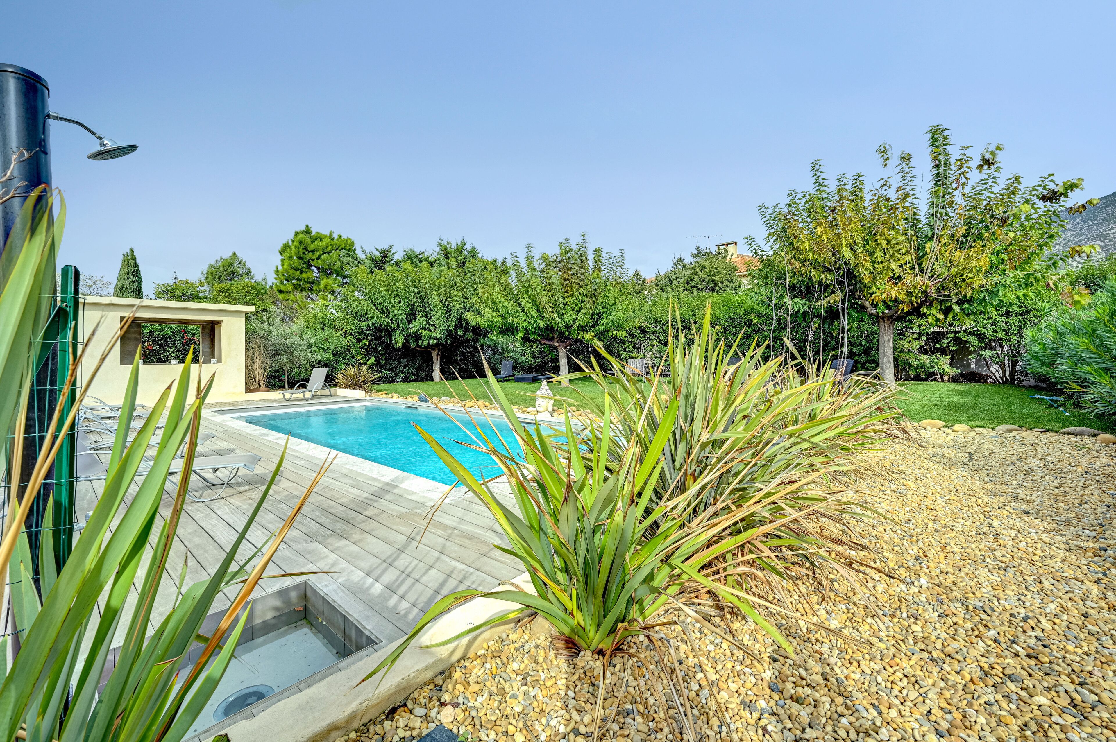 Seasonal outdoor pool