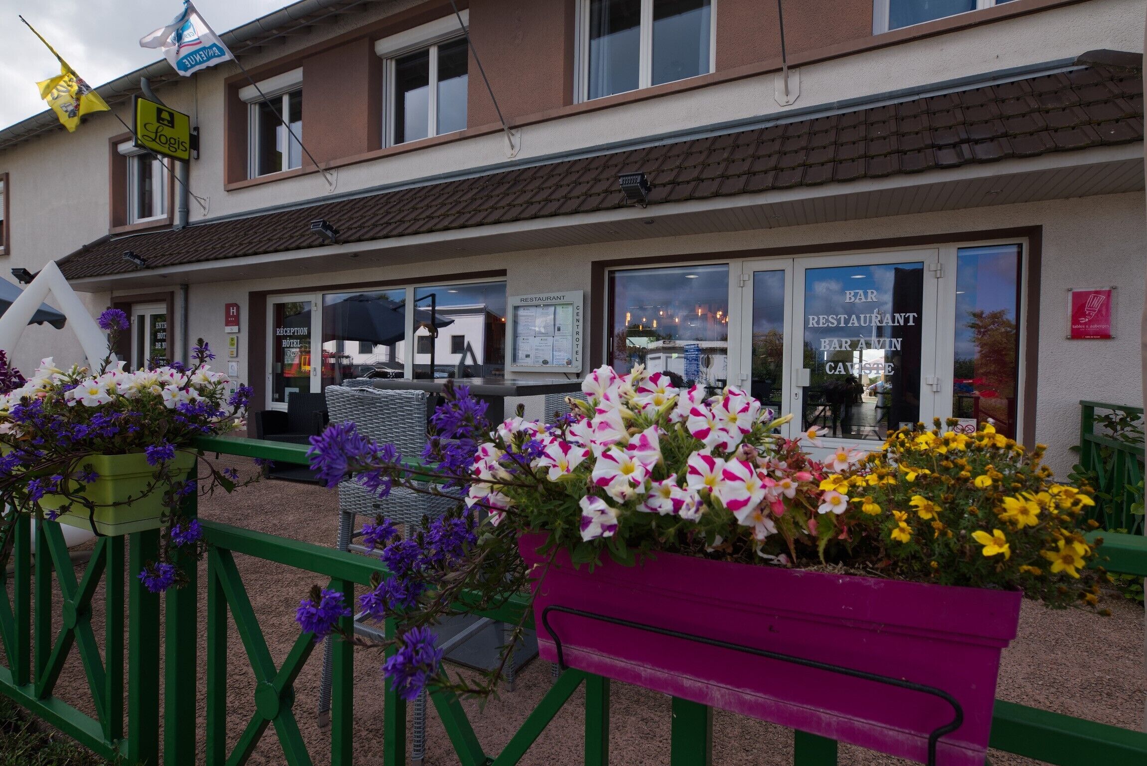 Façade de l’hébergement