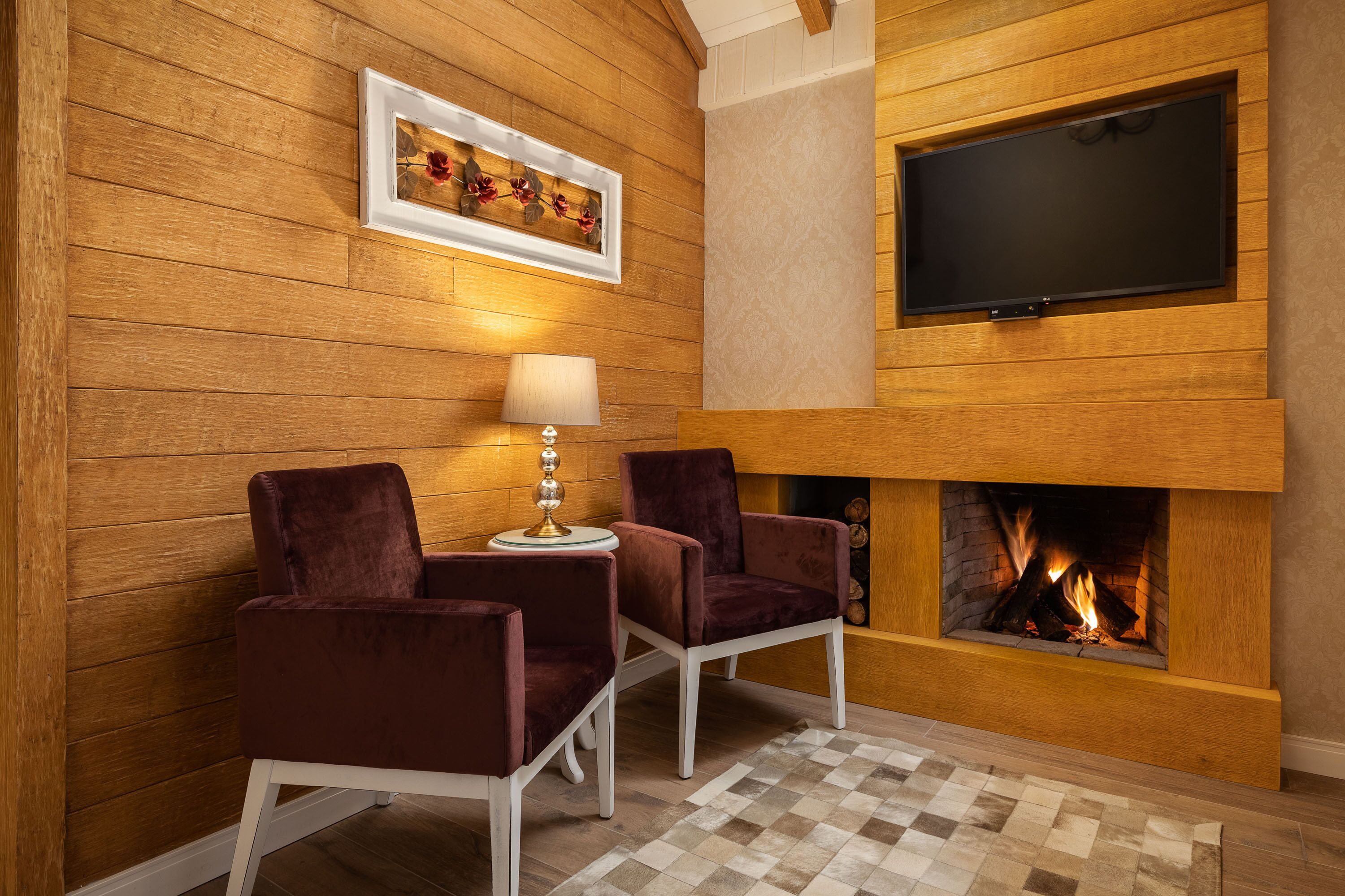 premium cabin | living room