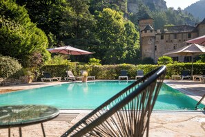Seasonal outdoor pool