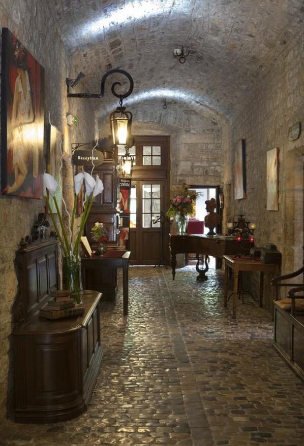 Interior entrance