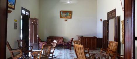 Lobby sitting area