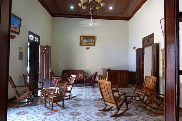 Sitzecke in der Lobby