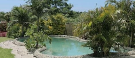 Indoor pool, outdoor pool