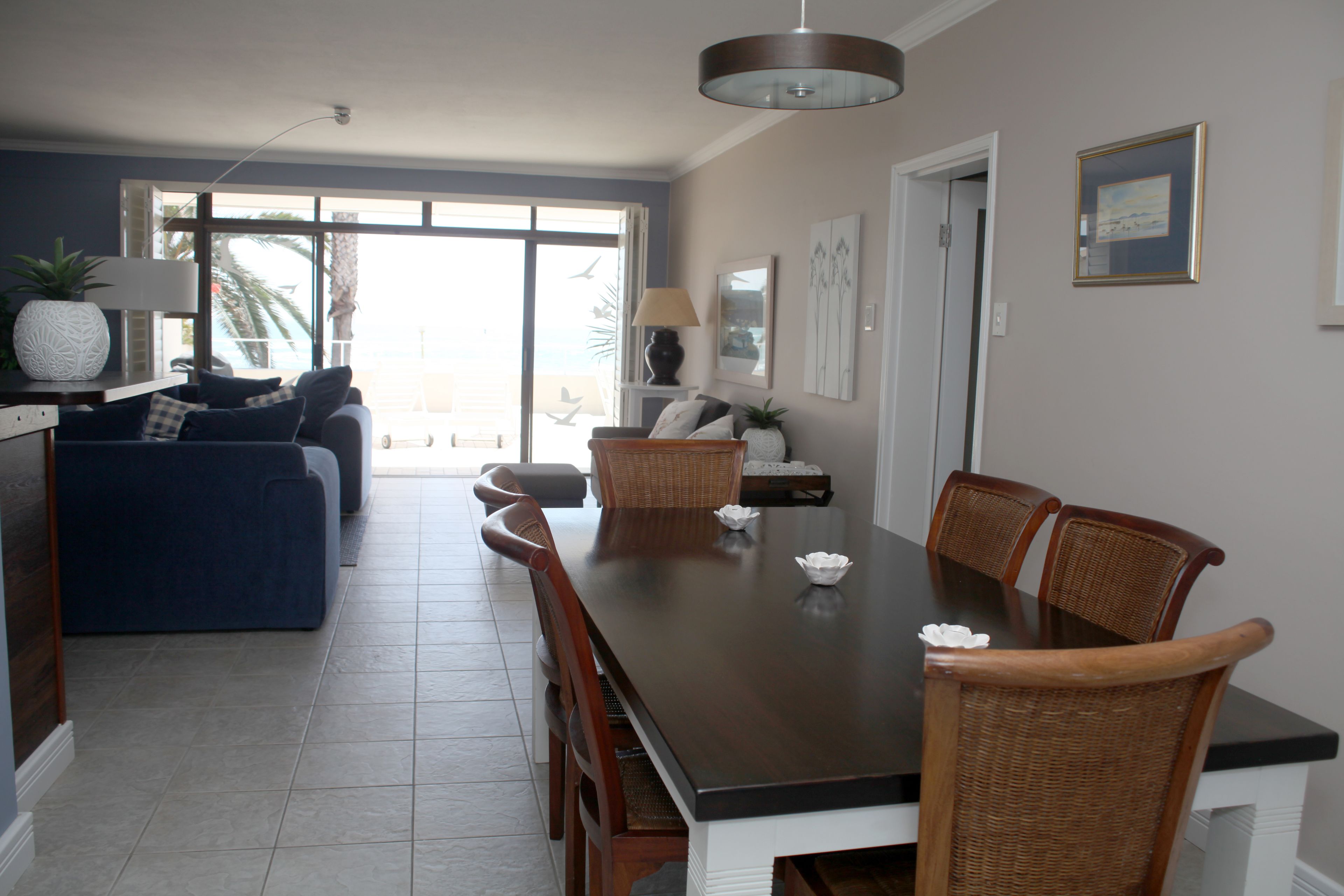 Spiseområde på rommet