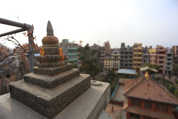 Vue depuis l’hébergement