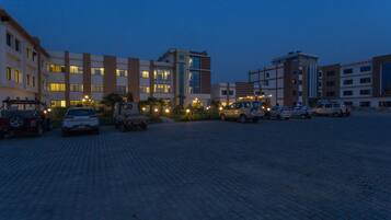 Front of property – evening/night