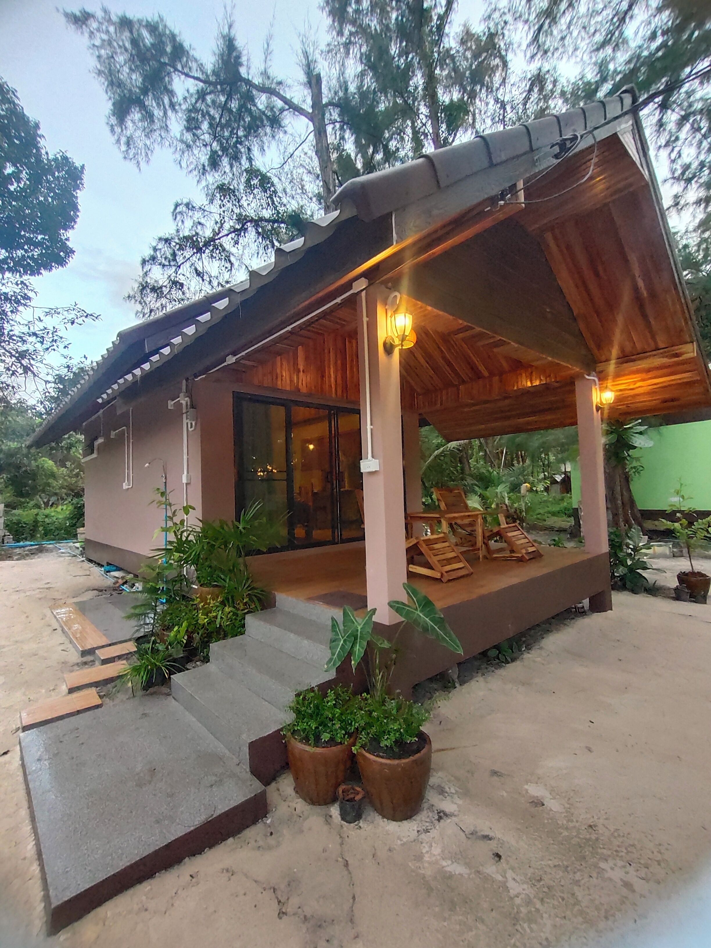 Comfort Triple Room, Refrigerator, Garden Area | Exterior