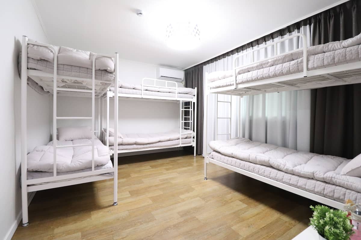 Dormitorio compartido económico, dormitorio mixto, para no fumadores, baño compartido | Camas extra y wifi gratis