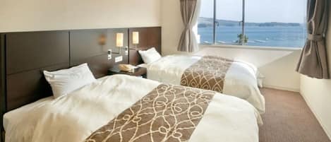 Habitació amb dos llits individuals | 1 dormitori, caixa forta a l'habitació i decoració individual