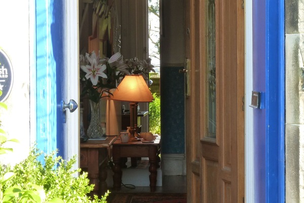 Interior entrance