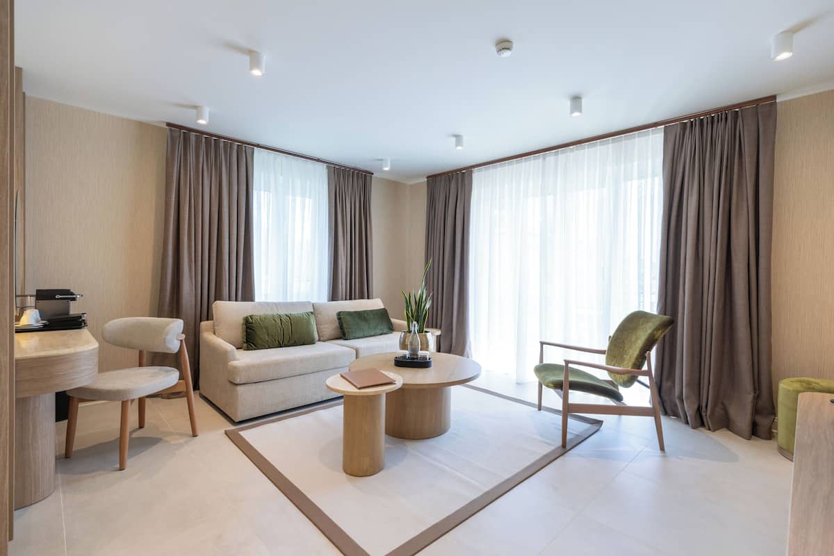 Suite Premium | 1 habitación, sábanas italianas Frette y ropa de cama de alta calidad 