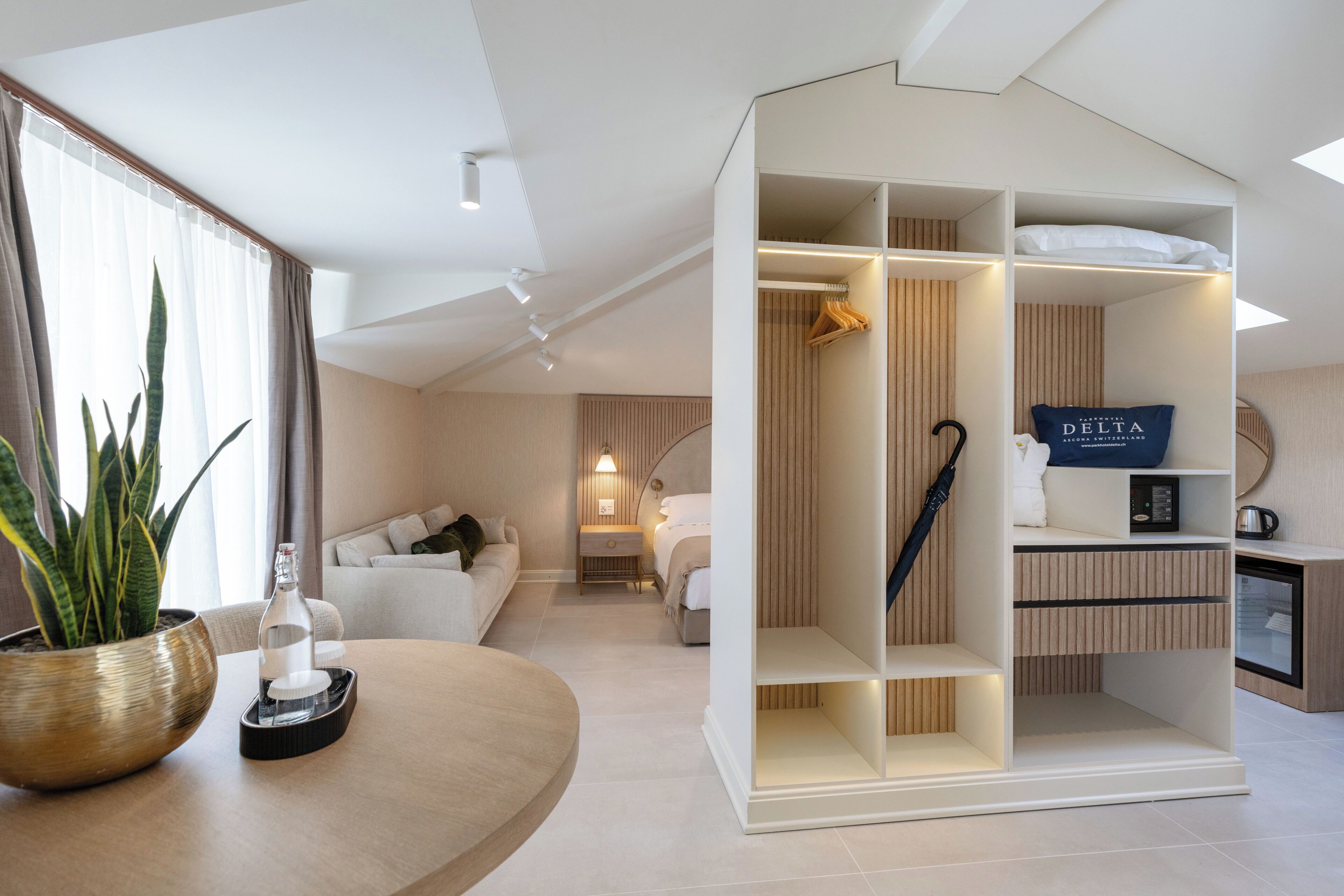 Suite estudio Premium | 1 dormitorio, sábanas italianas Frette, ropa de cama de alta calidad
