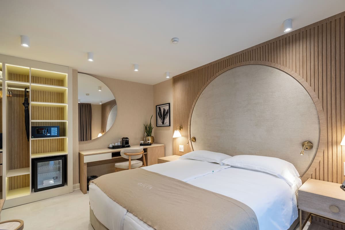 1 habitación, sábanas italianas Frette y ropa de cama de alta calidad 