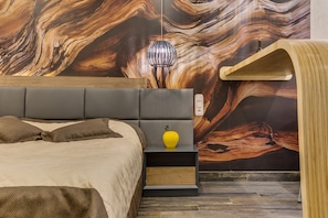 Premium bedding, memory-foam beds, individually decorated