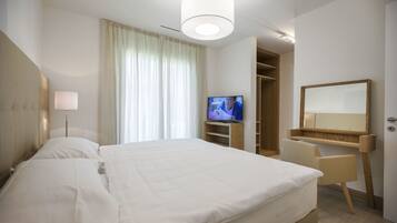 2 chambres, draps italiens Frette, literie de qualité supérieure