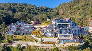 Fachada de la propiedad