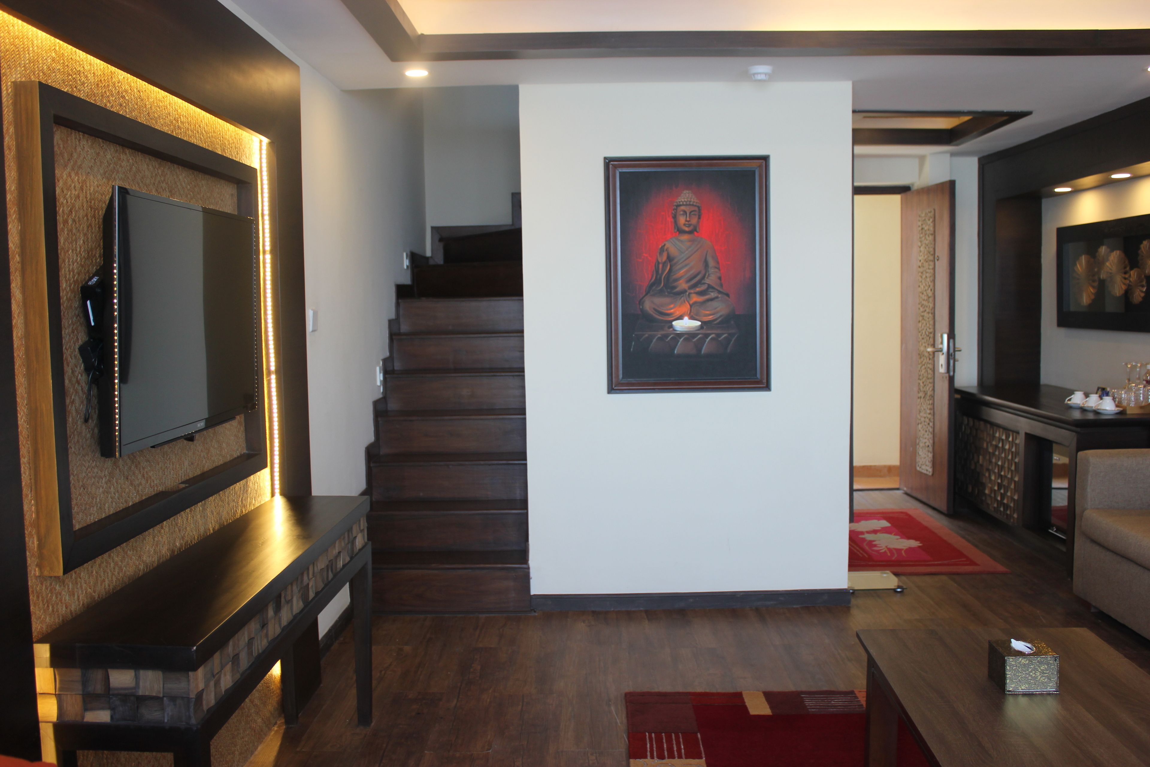 executive duplex, mountain view | 1 bedroom, minibar, desk, iron/ironing board