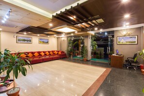 Sitzecke in der Lobby