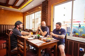 Lunch and dinner served - Hotel Iceland (Pokhara)