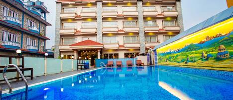 Façade de l’hébergement