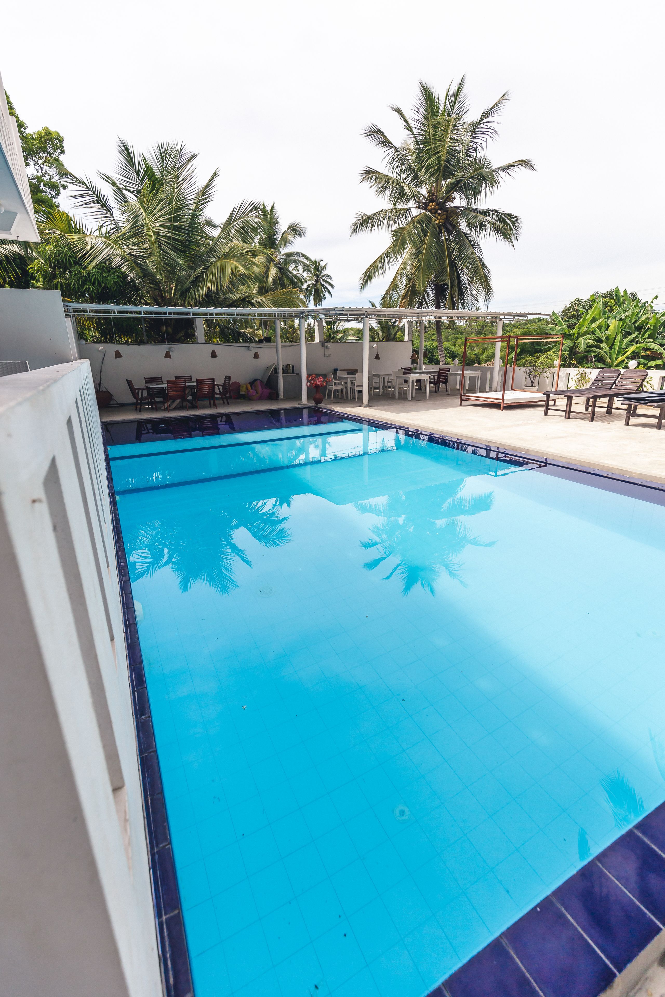 Deluxe Double Room, 1 King Bed, Refrigerator, Poolside | View from room