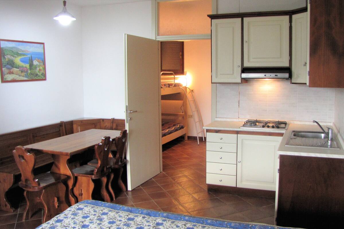 Apartamento, 1 quarto (4 pax, bunk bed) | Cozinha privada