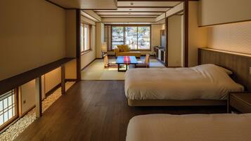 Minibar, in-room safe, desk, free wired Internet