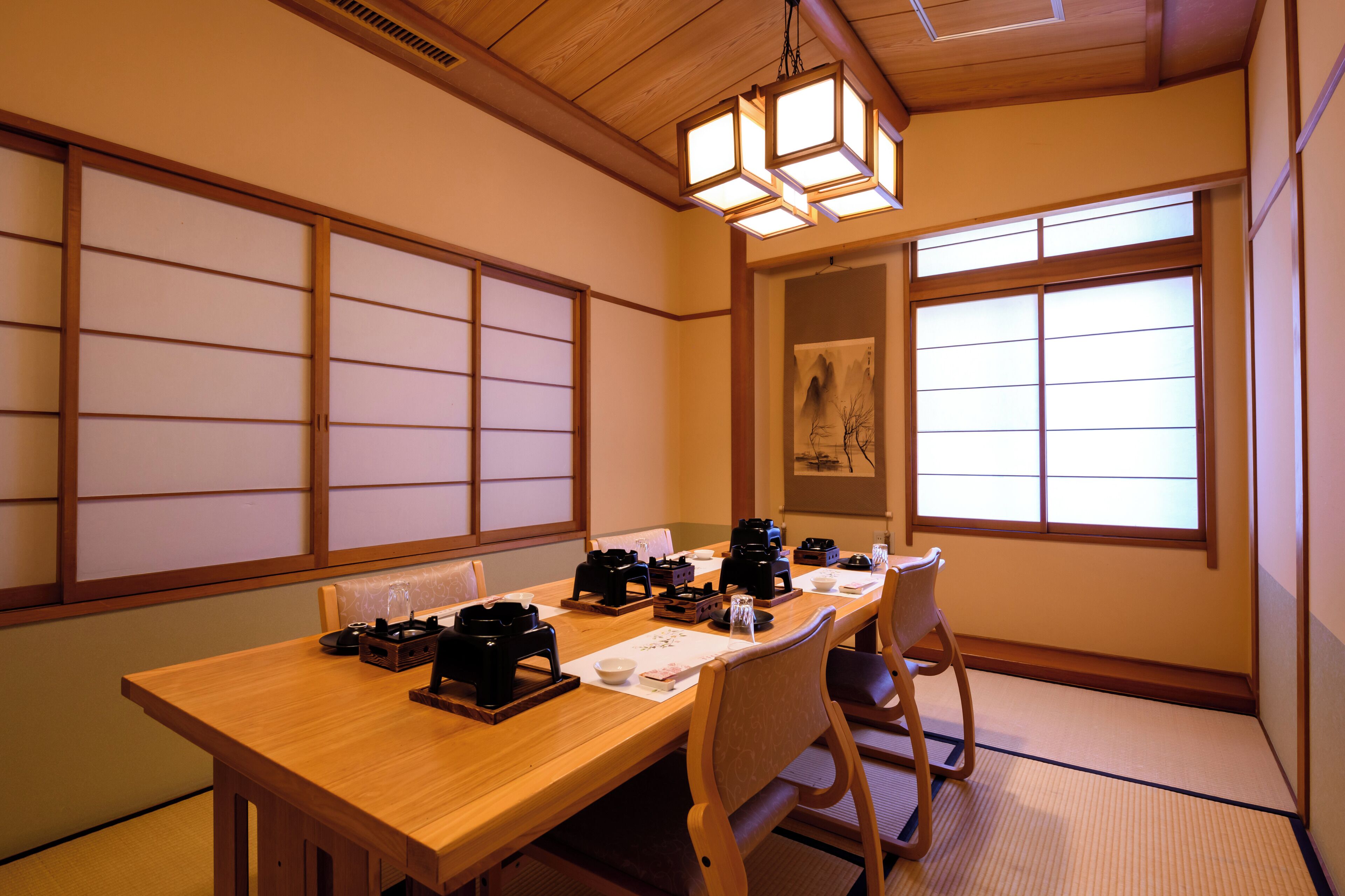 Ryokan dining