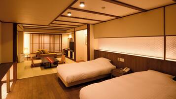 Minibar, in-room safe, desk, free wired Internet