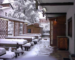 Terrace/patio - Hotel San Giorgio (Sauze d'Oulx)