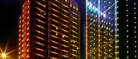 Front of property - evening/night