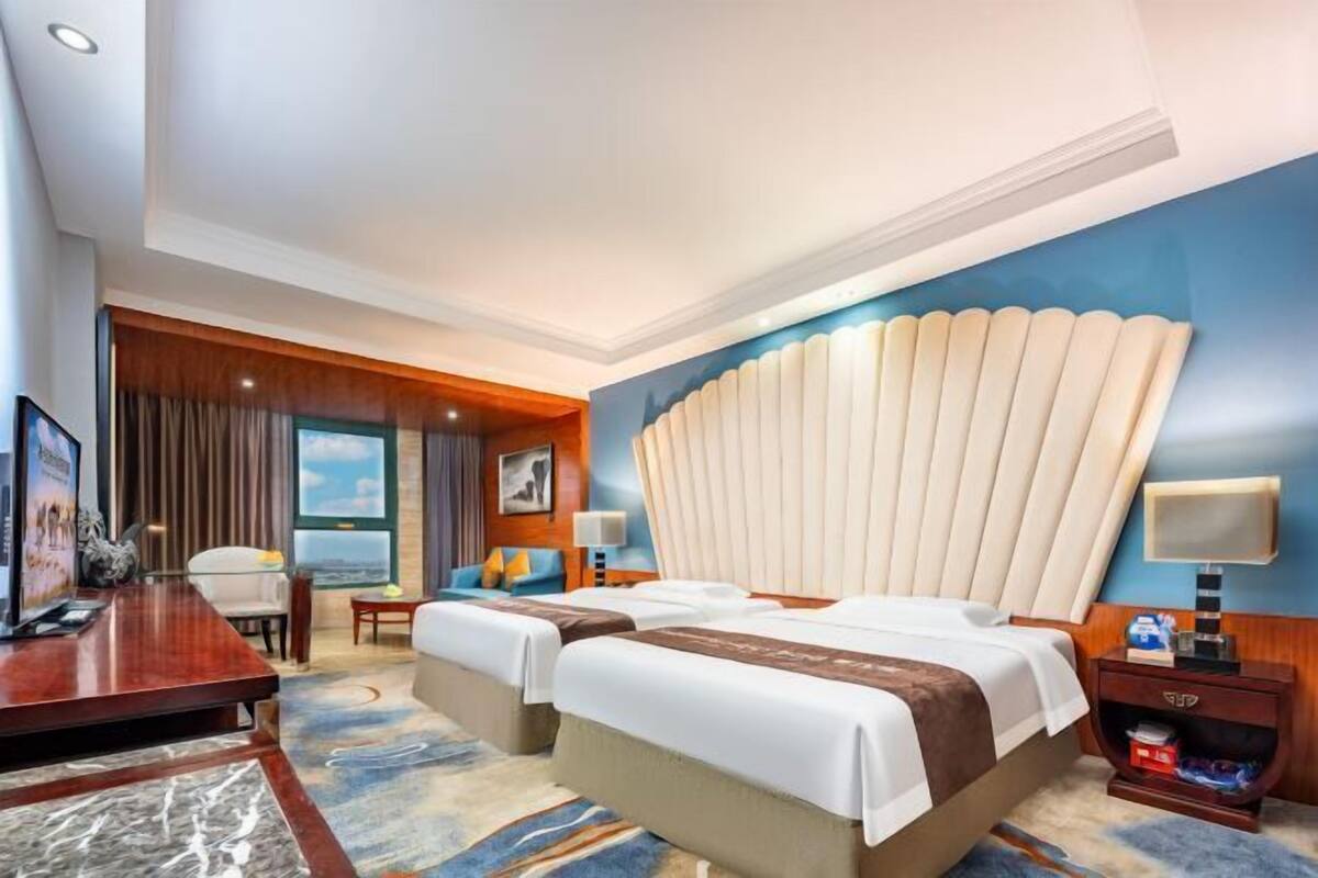 In-room safe, desk, blackout drapes, iron/ironing board