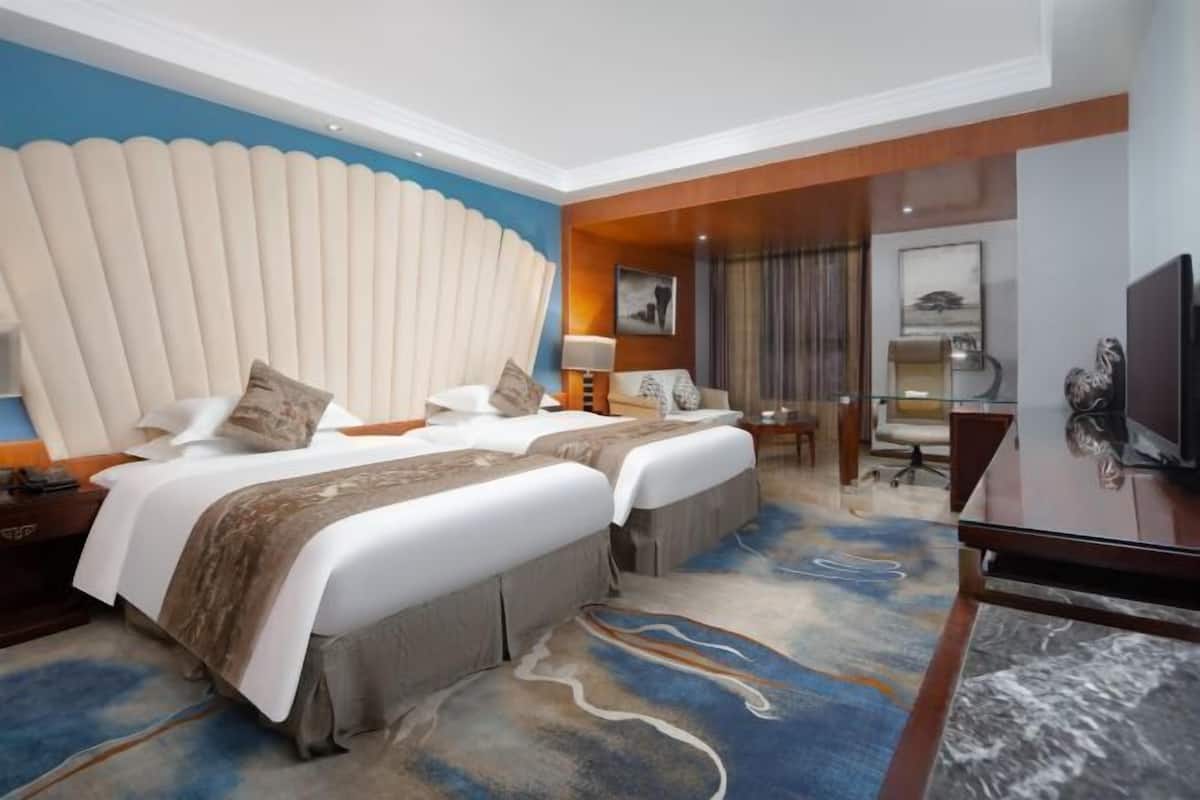 In-room safe, desk, blackout drapes, iron/ironing board