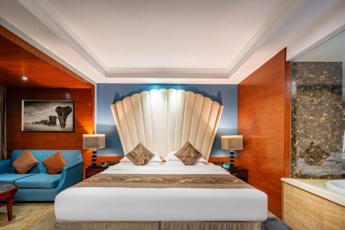 In-room safe, desk, blackout drapes, iron/ironing board