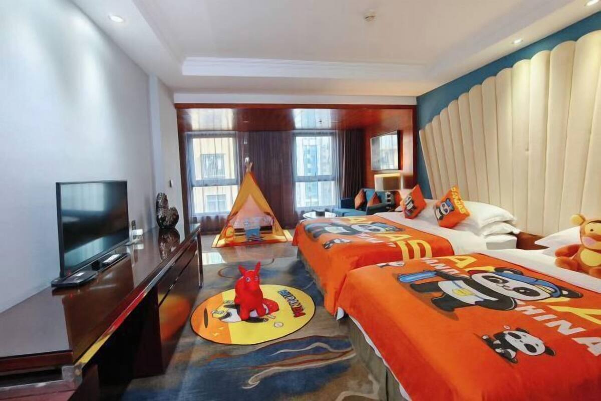 In-room safe, desk, blackout drapes, iron/ironing board