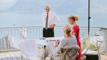 Luxury Suite, Hot Tub, Lake View | Terrace/patio