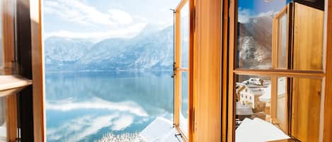 Udsigt fra overnatningsstedet