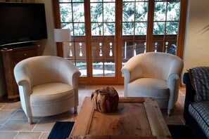 Apartment, 3 Schlafzimmer, Balkon (3 Bathrooms) | Wohnzimmer