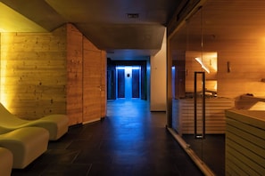 Sauna, Whirlpool, Dampfbad