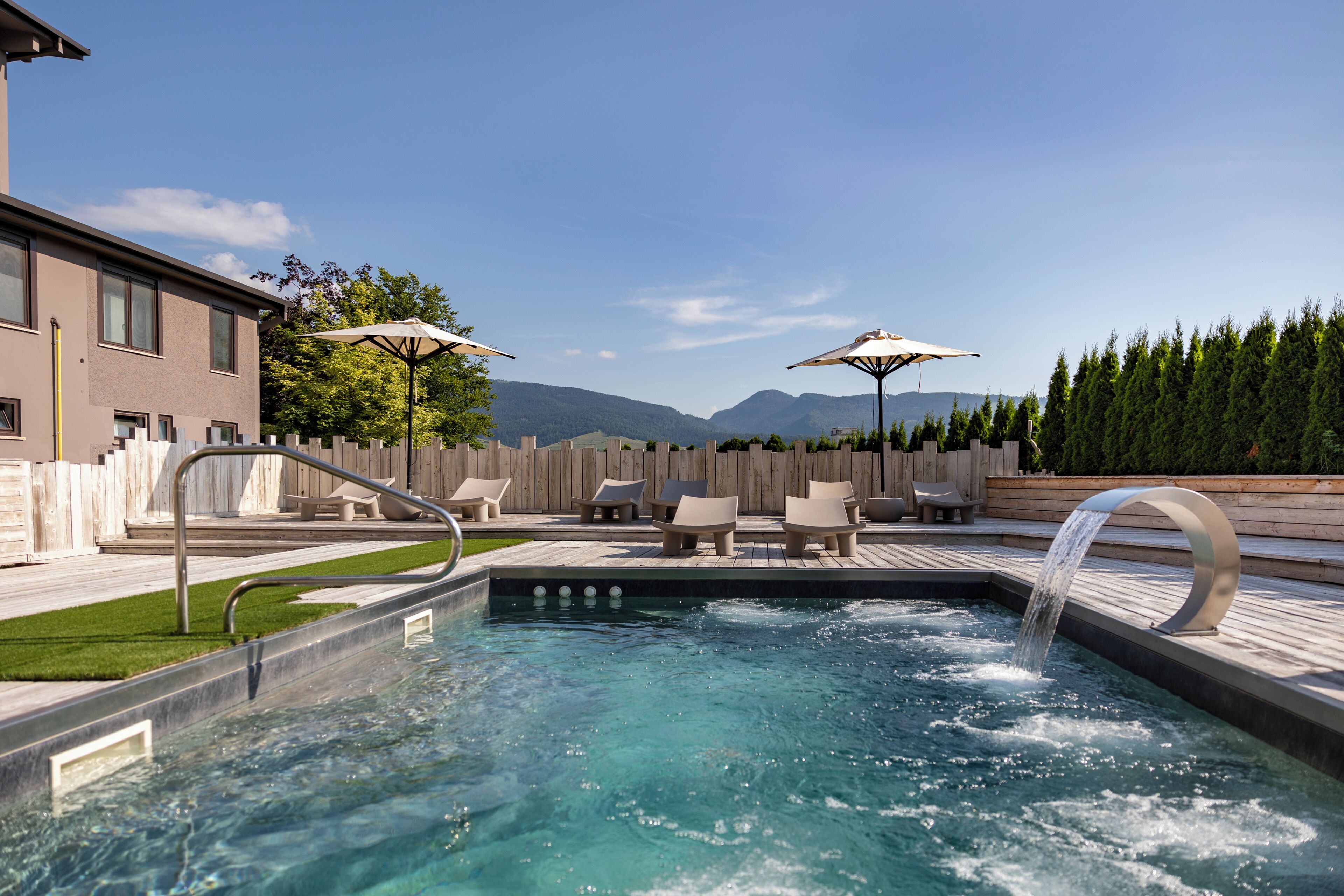 Sauna, vasca idromassaggio, bagno turco
