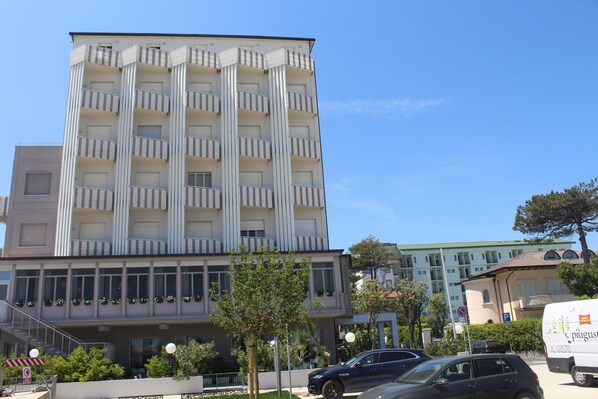 Façade de l’hébergement