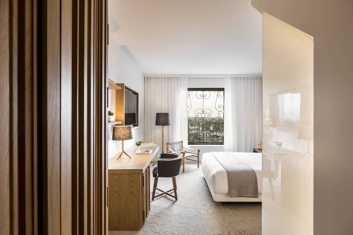 Premium-huone, 1 suuri parisänky (Spa) | 1 makuuhuone, egyptinpuuvillaiset lakanat, ylelliset vuodevaatteet