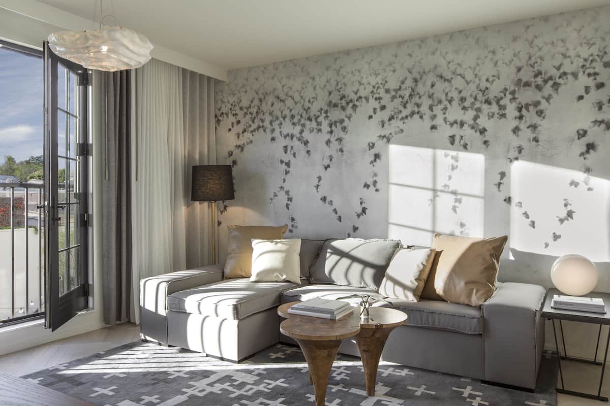 Suite, 1 cama King size y sofá cama (La Peer) | 1 habitación, sábanas de algodón egipcio y ropa de cama de alta calidad