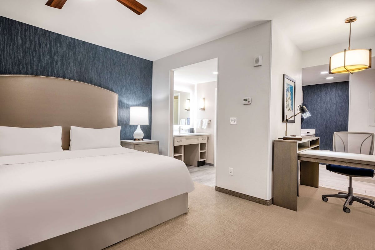 In-room safe, desk, laptop workspace, blackout drapes