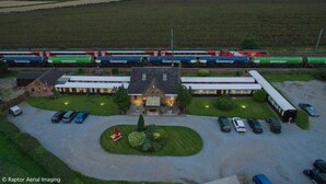 Aerial view - The Sidings (York)