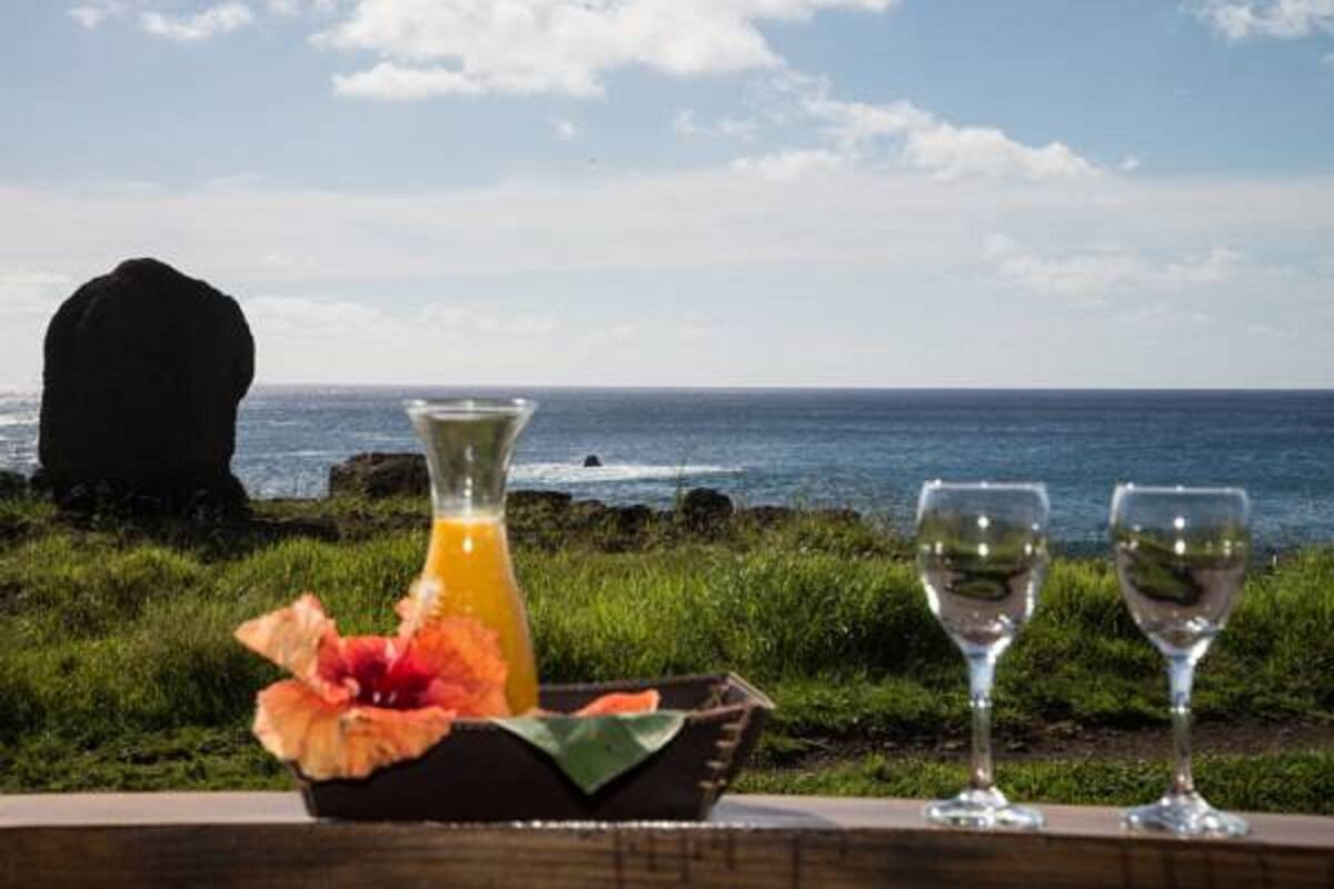 Cabana Roroa (frente al mar) | View from room