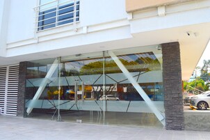 Entrada de la propiedad