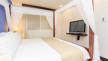 Penthouse de lujo, 2 habitaciones, vista a la ciudad | 2 habitaciones y sábanas de algodón egipcio