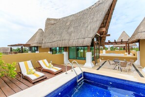 Penthouse Cao cấp, 2 phòng ngủ, quang cảnh thành phố | Hồ bơi | Hồ bơi ngoài trời 